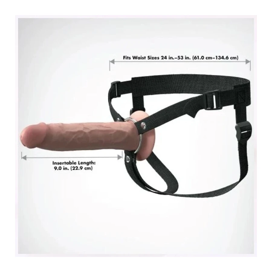 FANTASY X-TENSIONS - STRAP-ON CAVO REALISTICO ELITE 24,1 CM